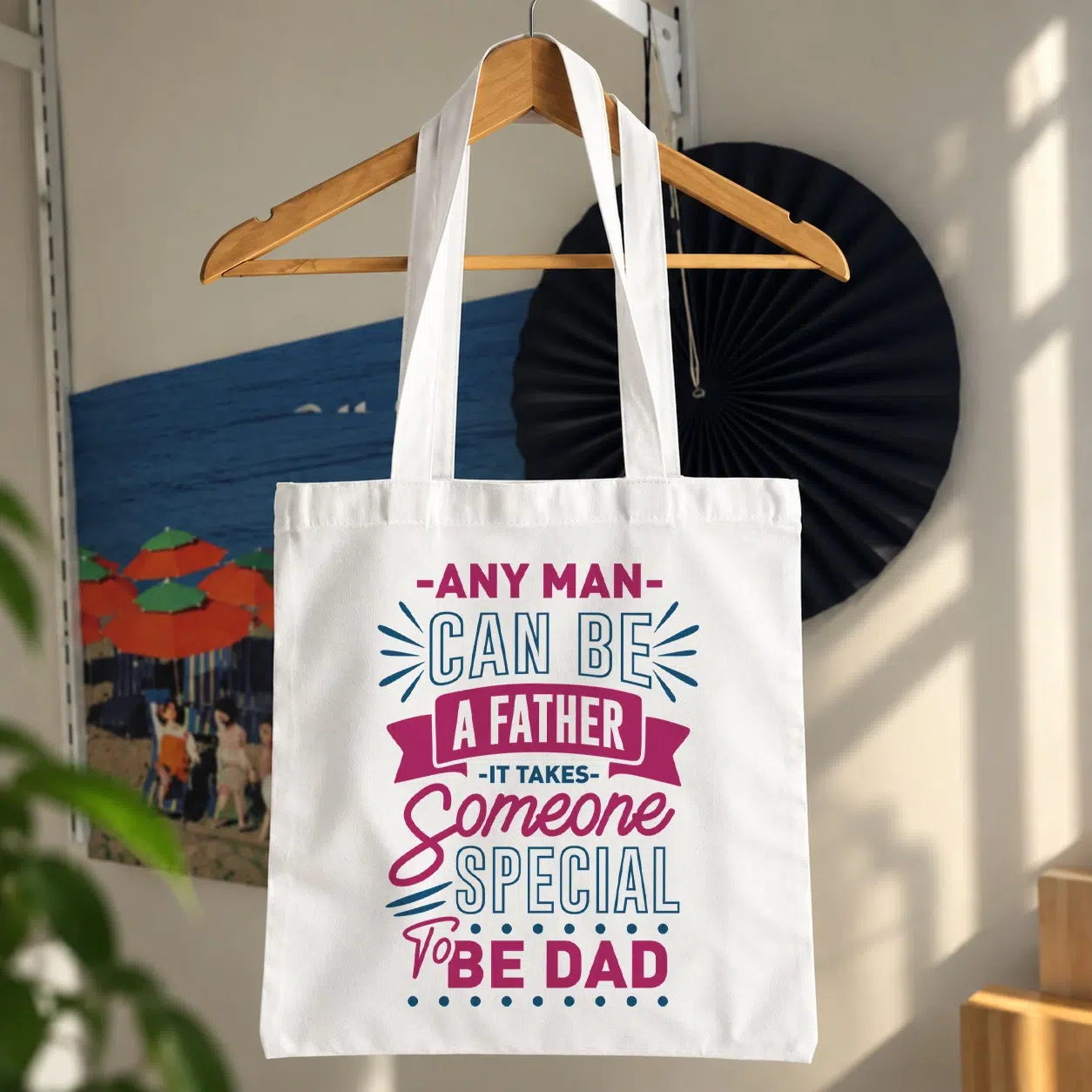 توت بگ روز پدر طرح Any Man Can Be a Father