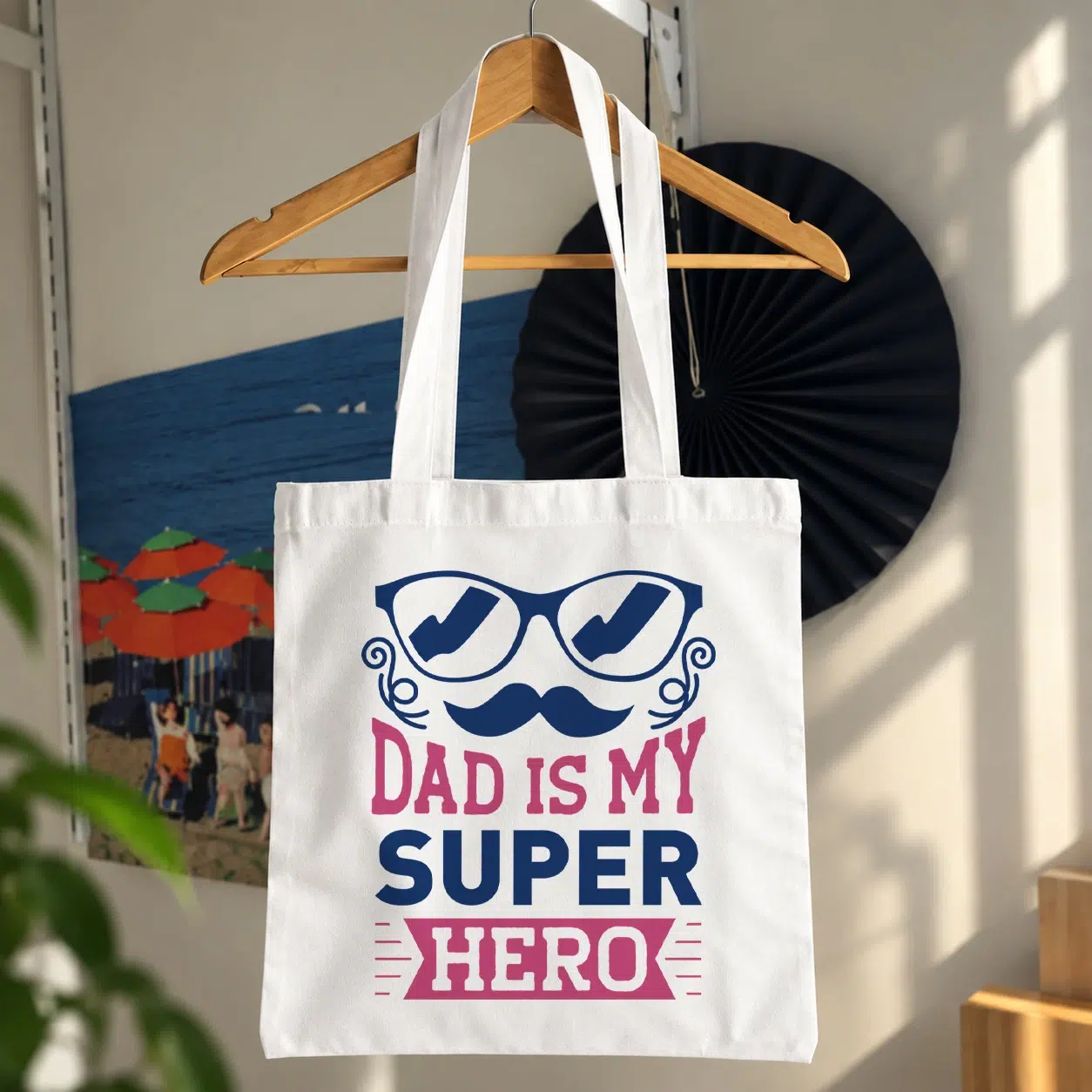 توت بگ روز پدر طرح Dad Is My Super Hero