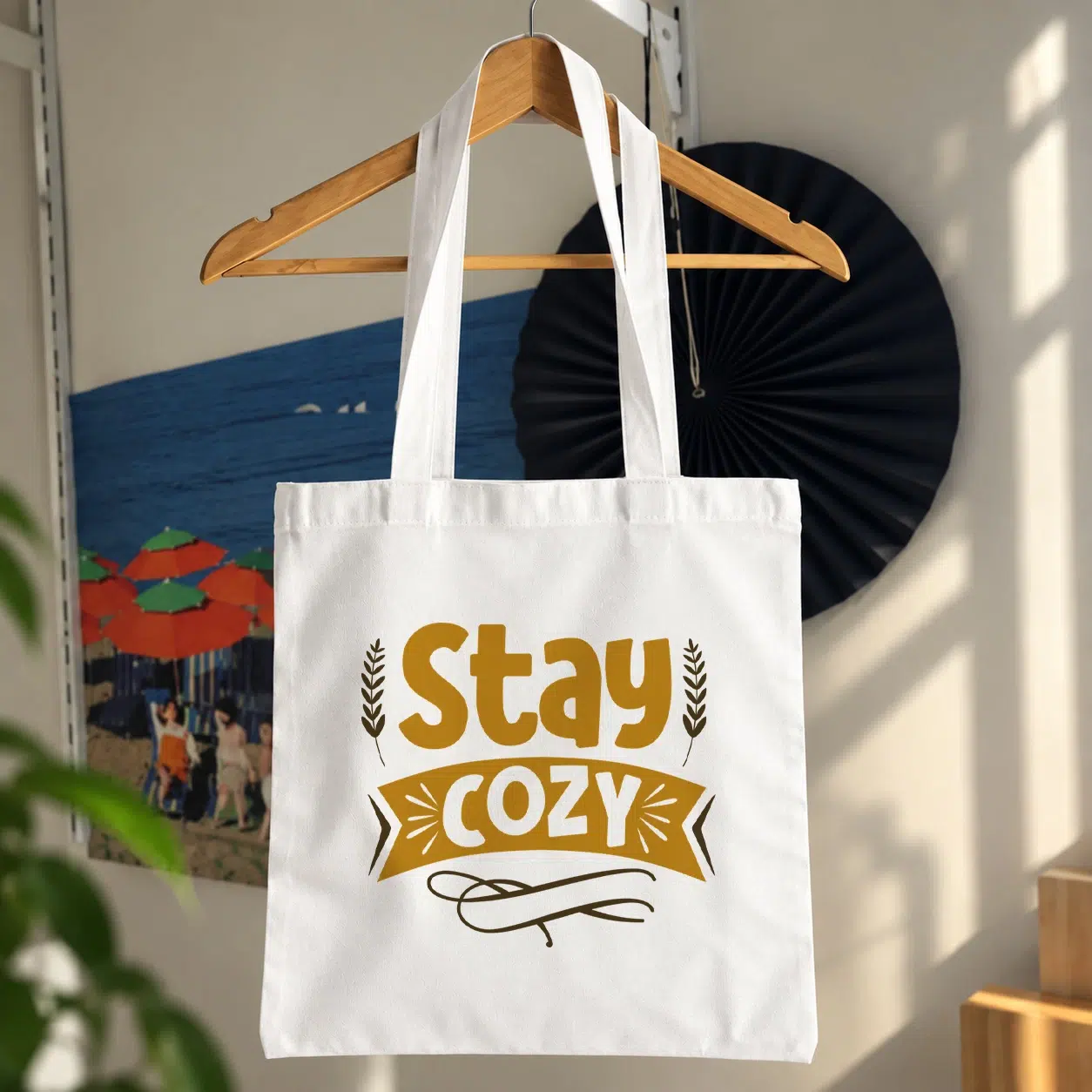 توت بگ تایپوگرافی Stay Cozy