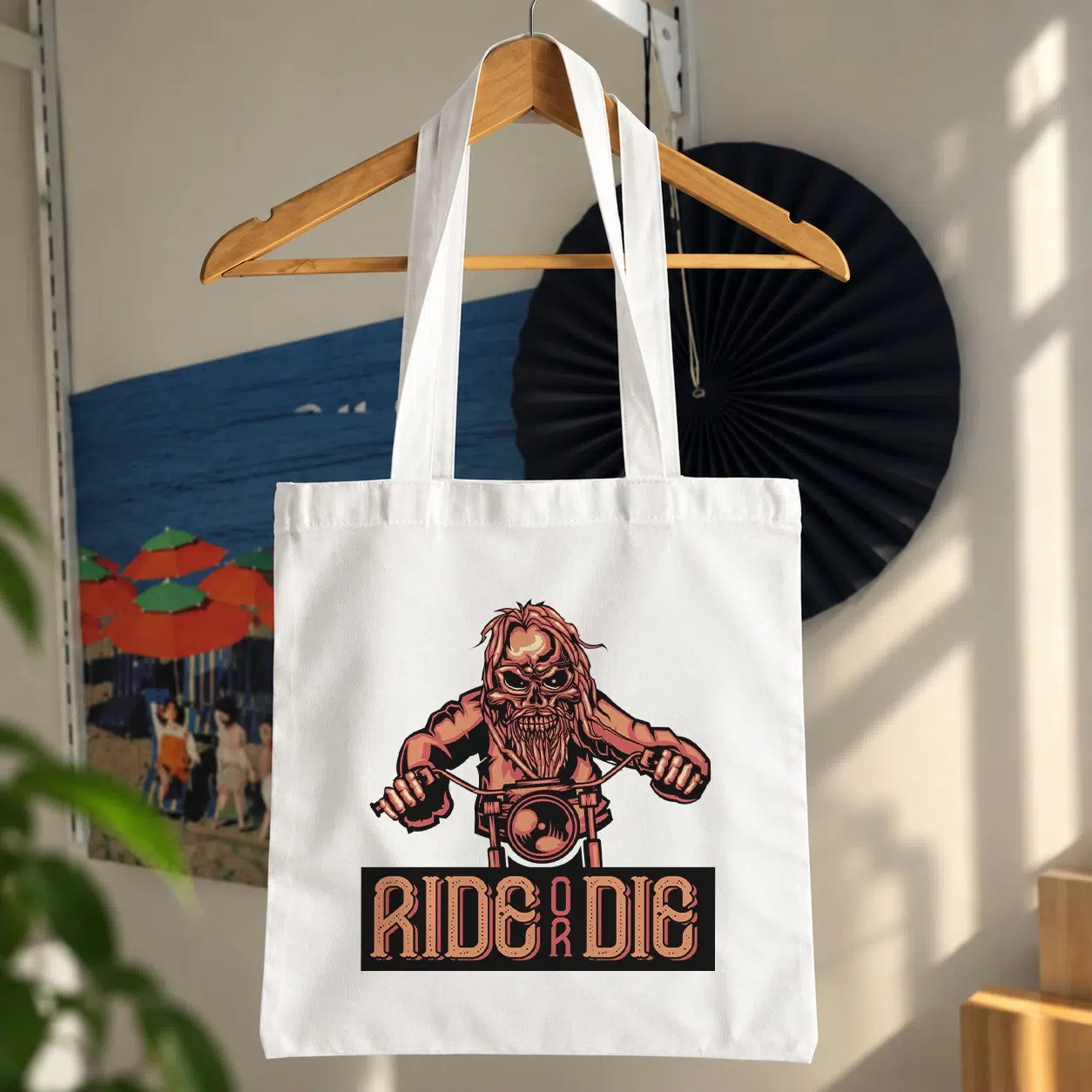 توت بگ موتورسواری طرح Ride or Die