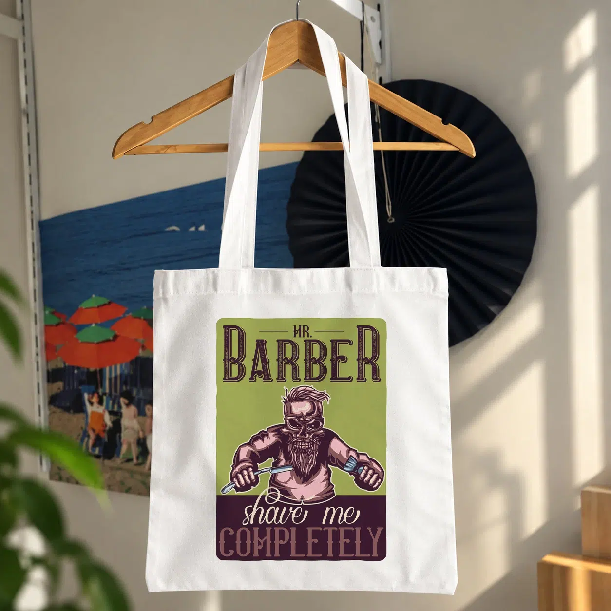 توت بگ آرایشگری طرح Mr Barber