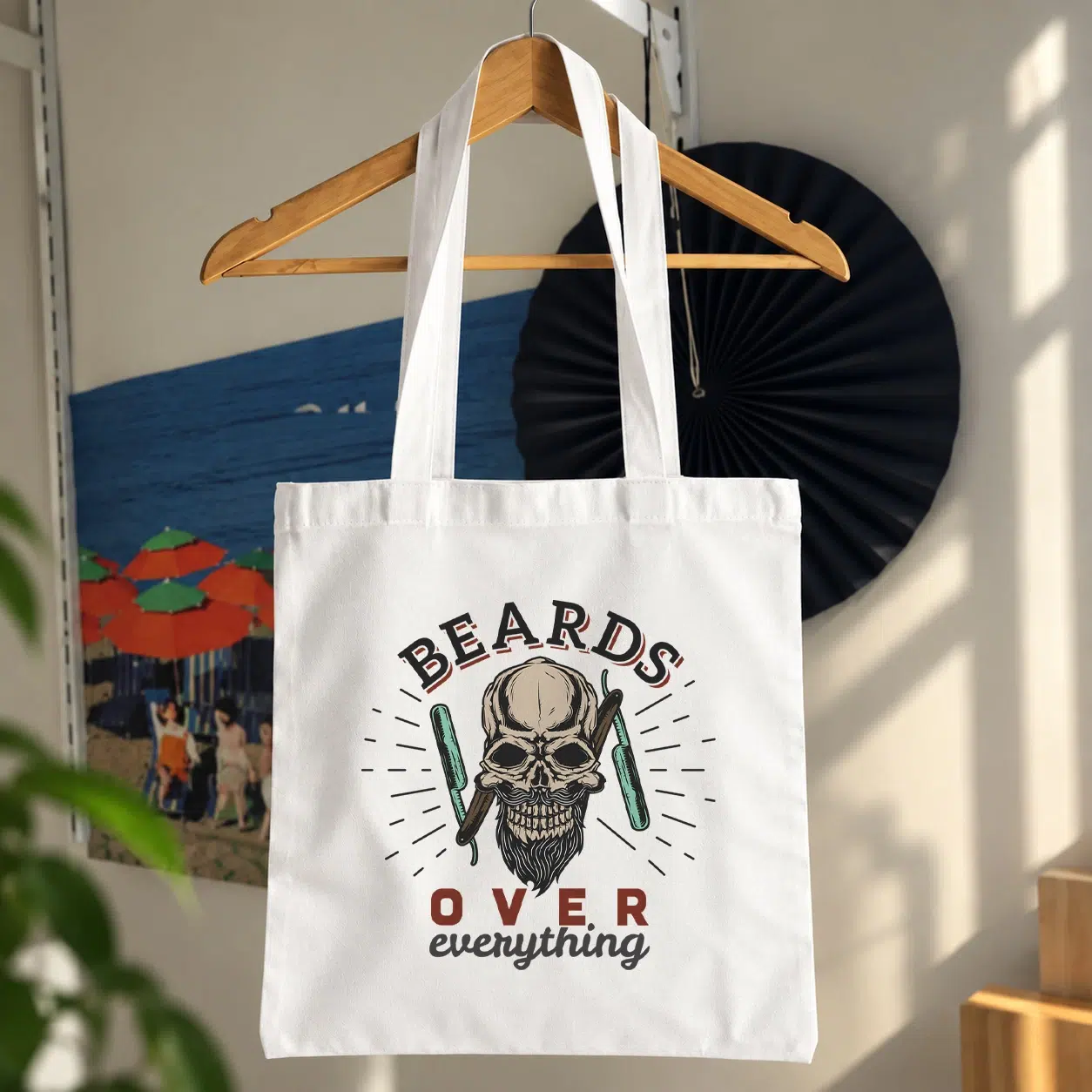 توت بگ ریش و آرایشگری طرح Beards Over Everything