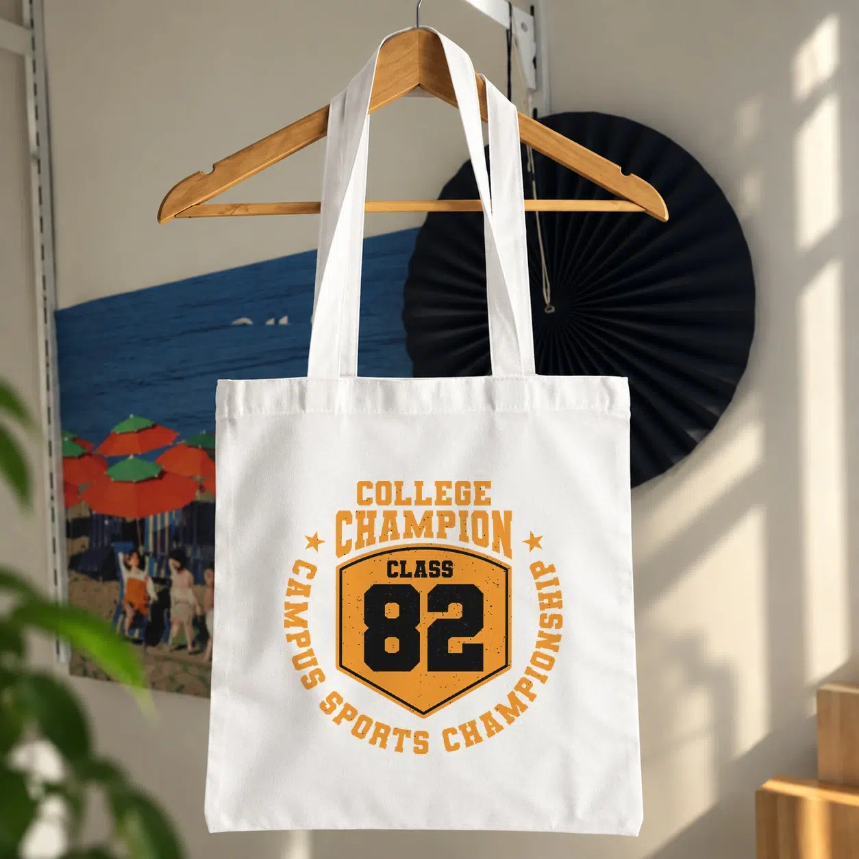 توت بگ تایپوگرافی کالج طرح College Champion 82