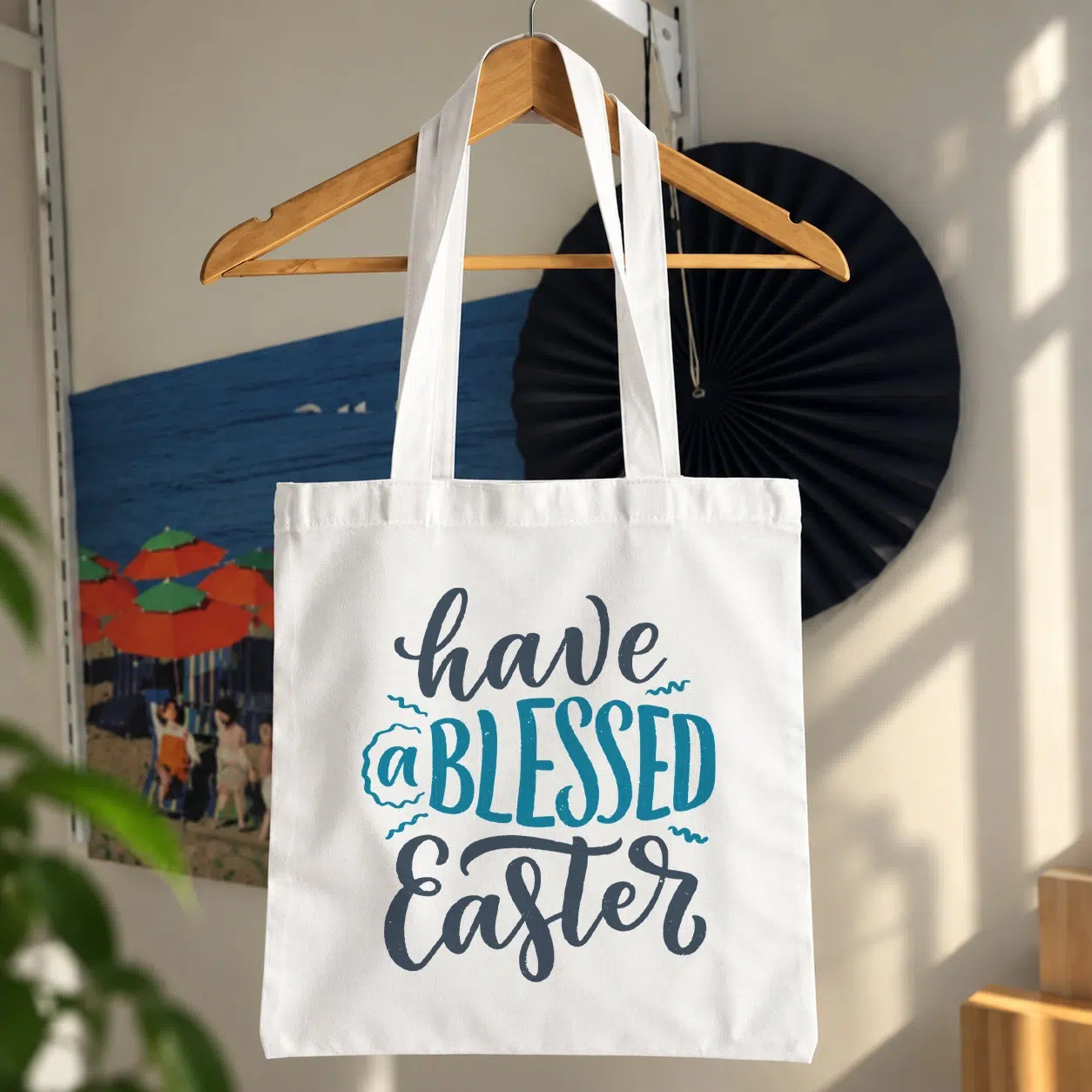 توت بگ عید پاک طرح Have a Blessed Easter