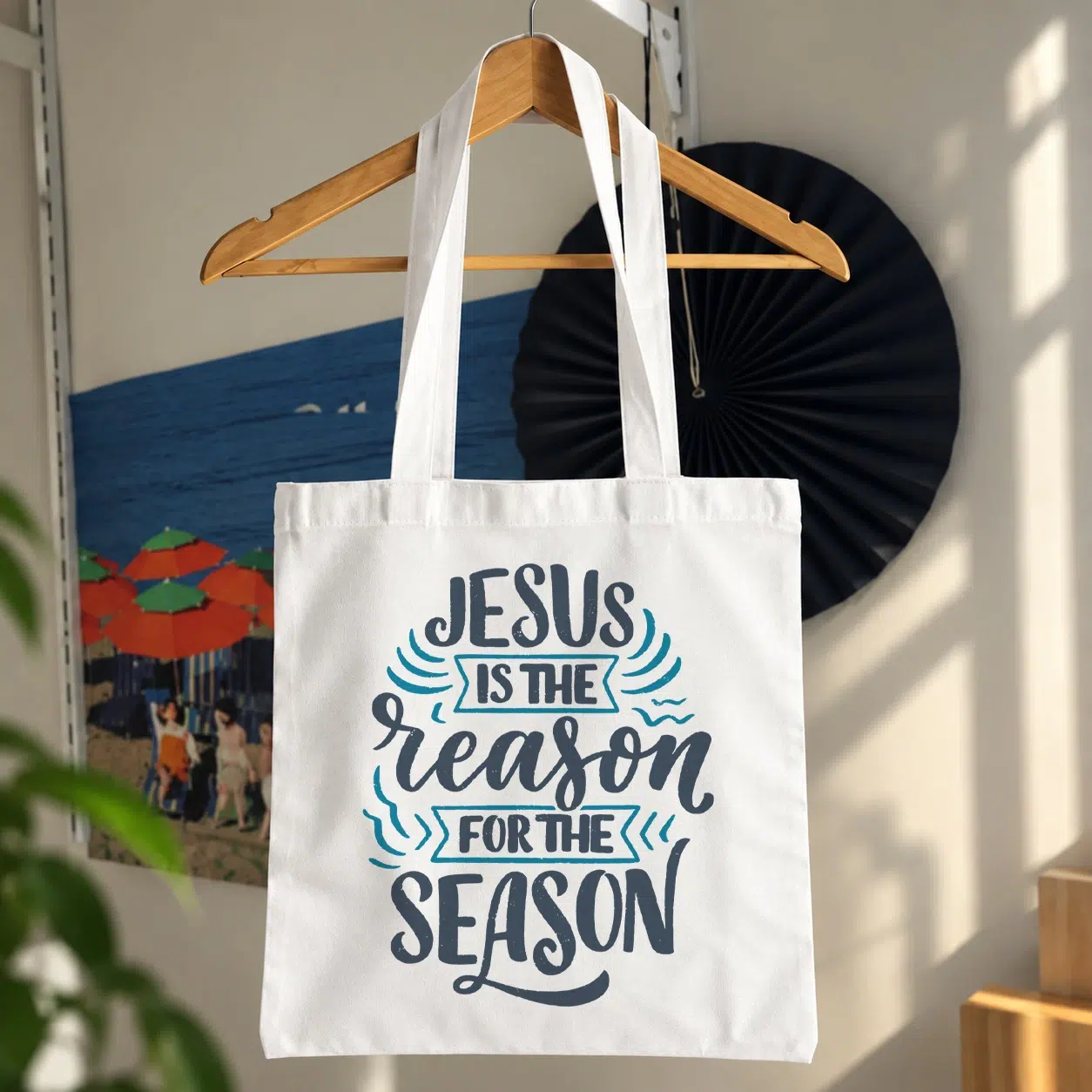 توت بگ عید پاک طرح Jesus Is the Reason for the Season