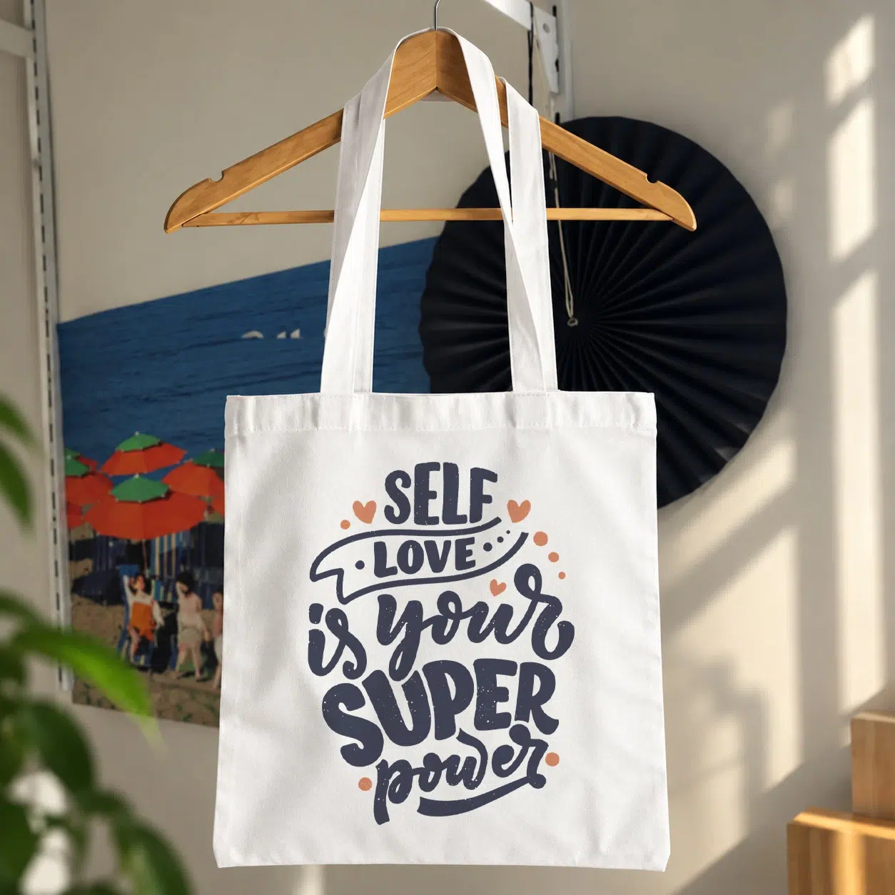 توت بگ خوددوستی طرح Self Love Is Your Super Power