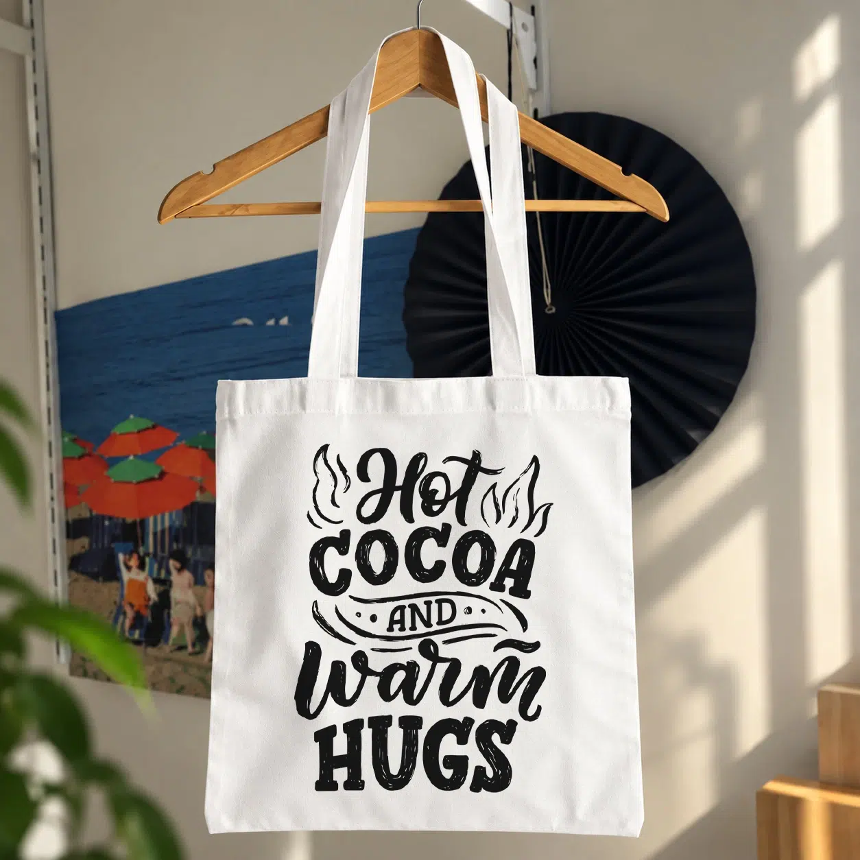توت بگ هات چاکلت طرح Hot Cocoa and Warm Hugs