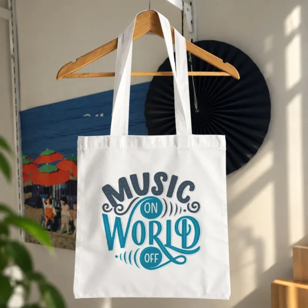 توت بگ موسیقی طرح Music On World Off کد 8215