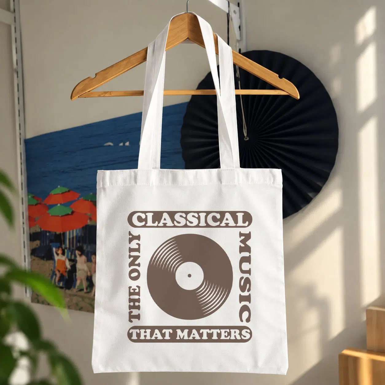 توت بگ موسیقی کلاسیک طرح صفحه گرامافون