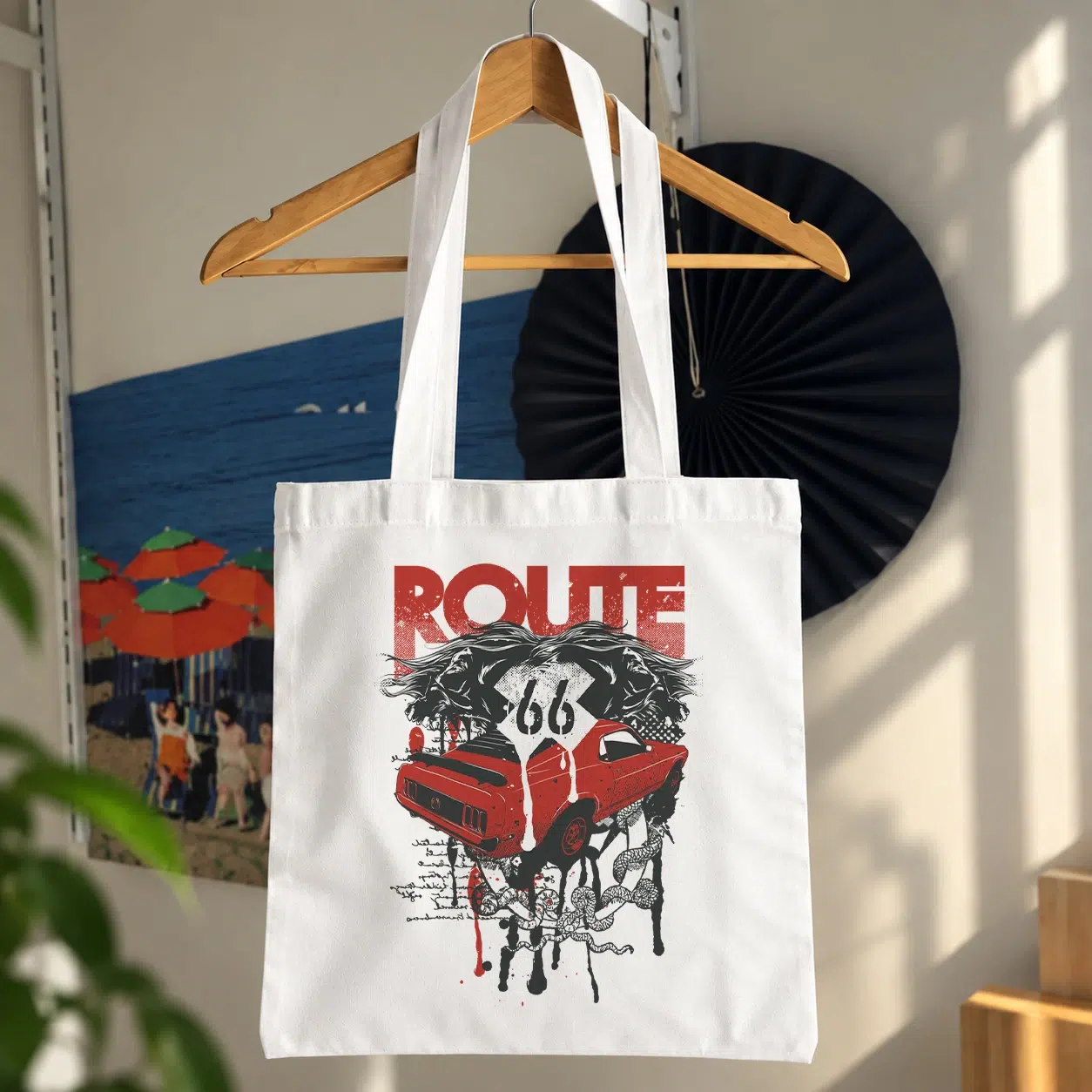 توت بگ ماشین طرح Route 66