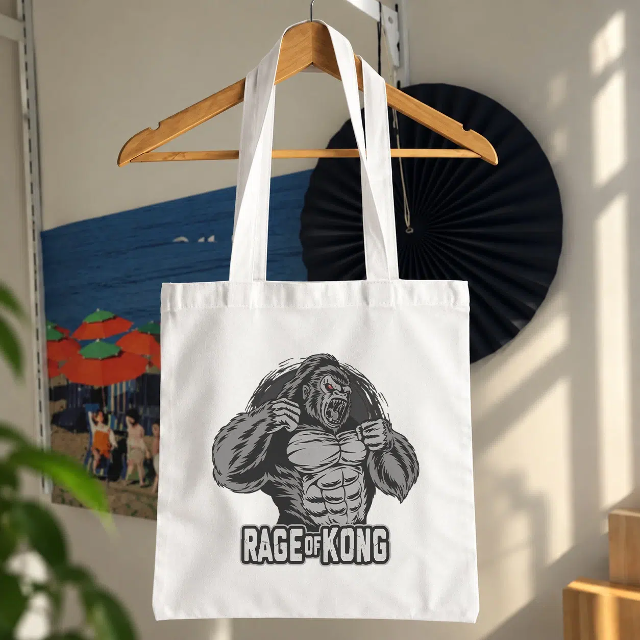 توت بگ گوریل خشمگین طرح Rage of Kong