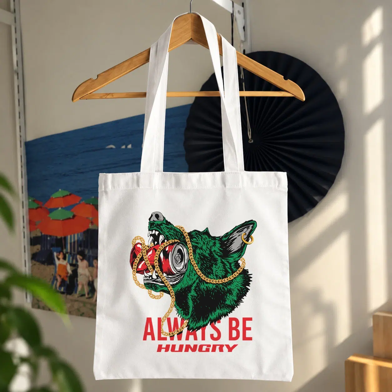 توت بگ گرگ طرح Always Be Hungry