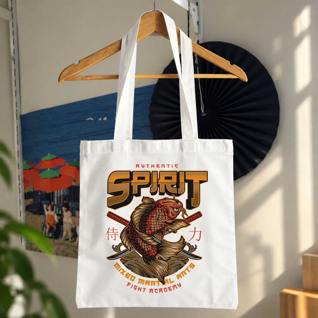 توت بگ هنرهای رزمی طرح Spirit ماهی