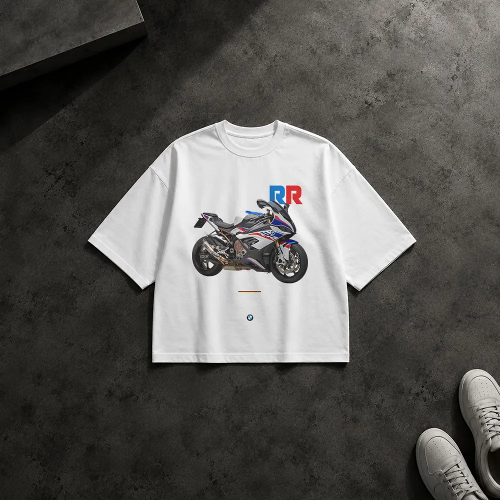تیشرت باکسی موتور بی‌ام‌و طرح S1000RR