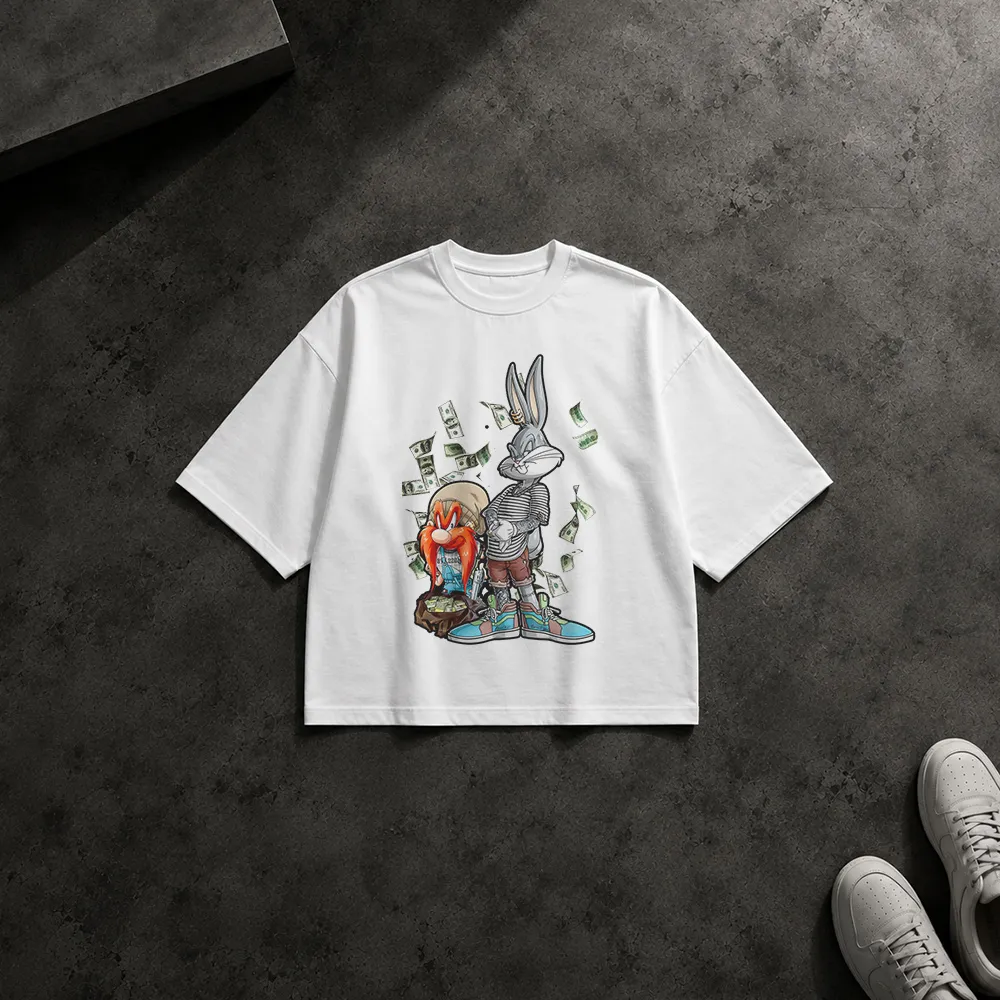 تیشرت باکسی باگز بانی طرح پول (Bugs Bunny)