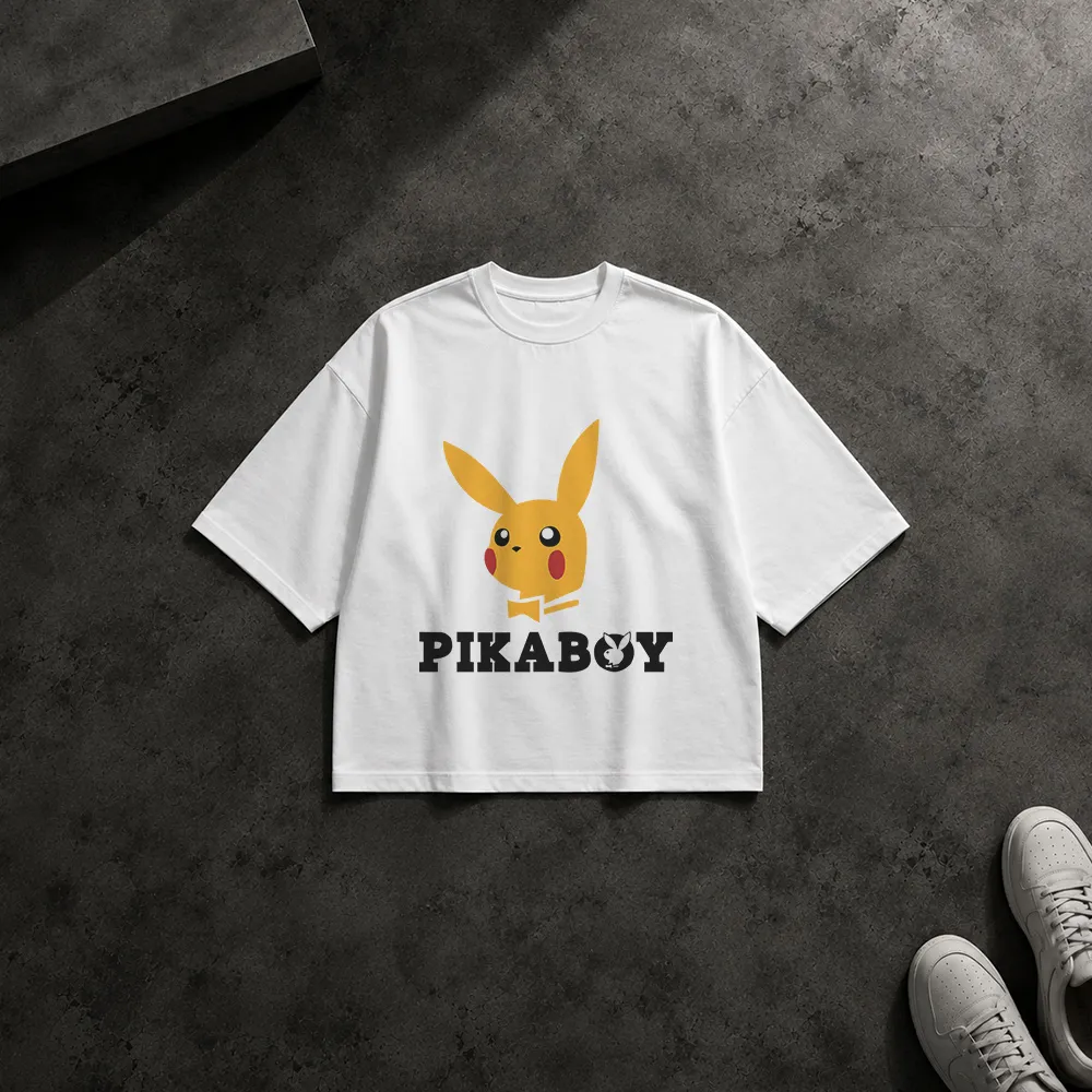 تیشرت باکسی پوکمون طرح پیکاچو (Pikaboy)