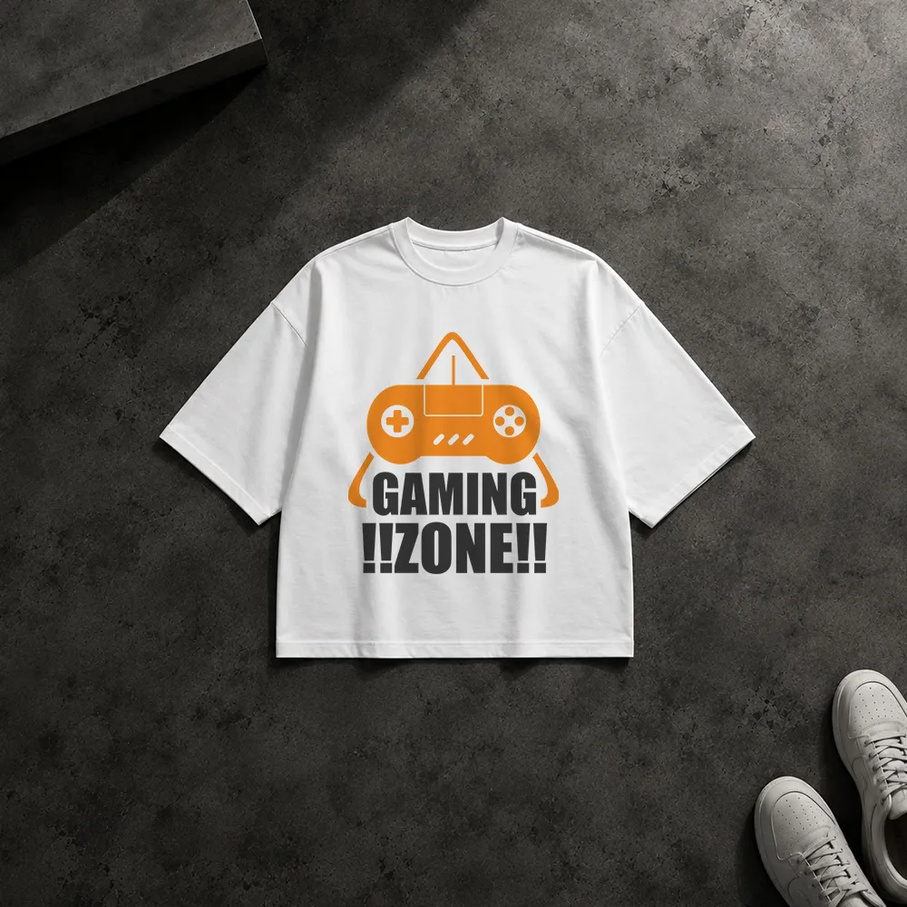 تیشرت باکسی طرح Gaming Zone