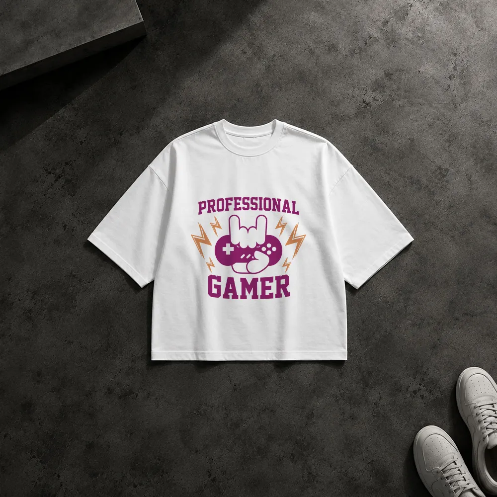 تیشرت باکسی طرح Professional Gamer