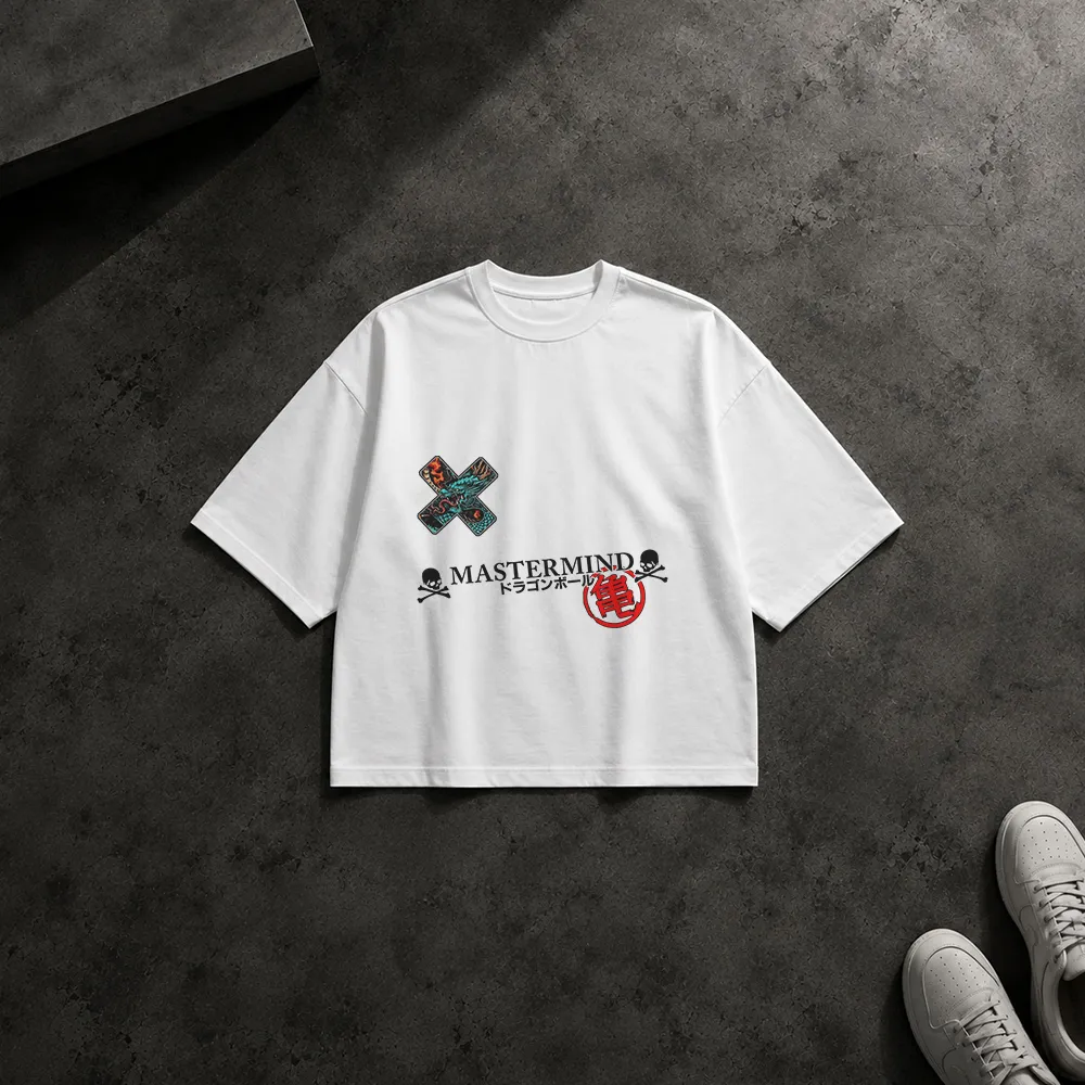 تیشرت باکسی نوشته Mastermind