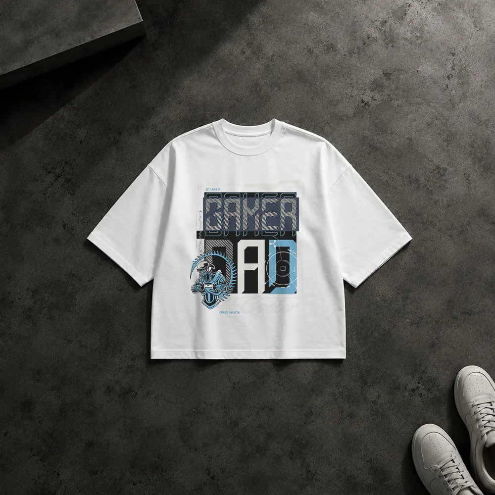 تیشرت باکسی گیمینگ طرح نوشته Gamer