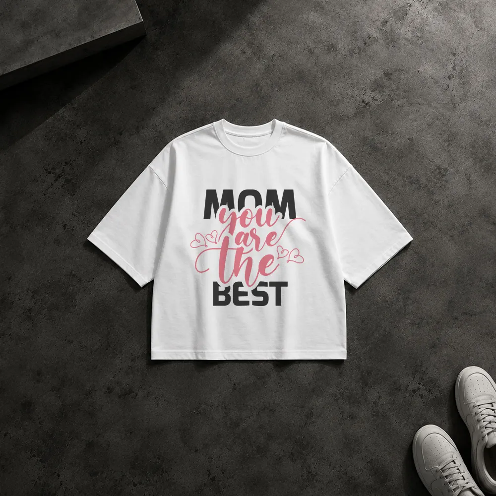 تیشرت باکسی مادر طرح Mom You Are The Best