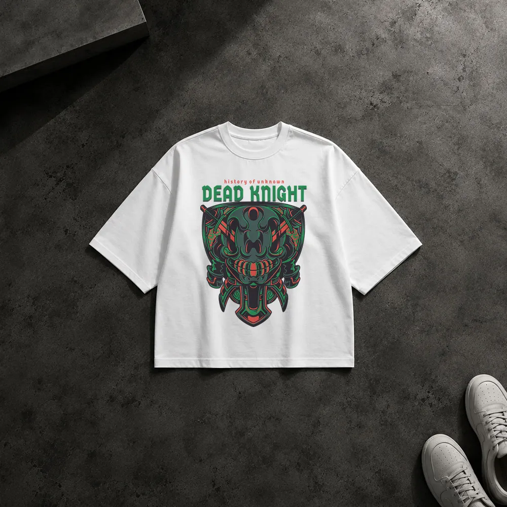 تیشرت باکسی شوالیه بیگانه طرح Dead Knight