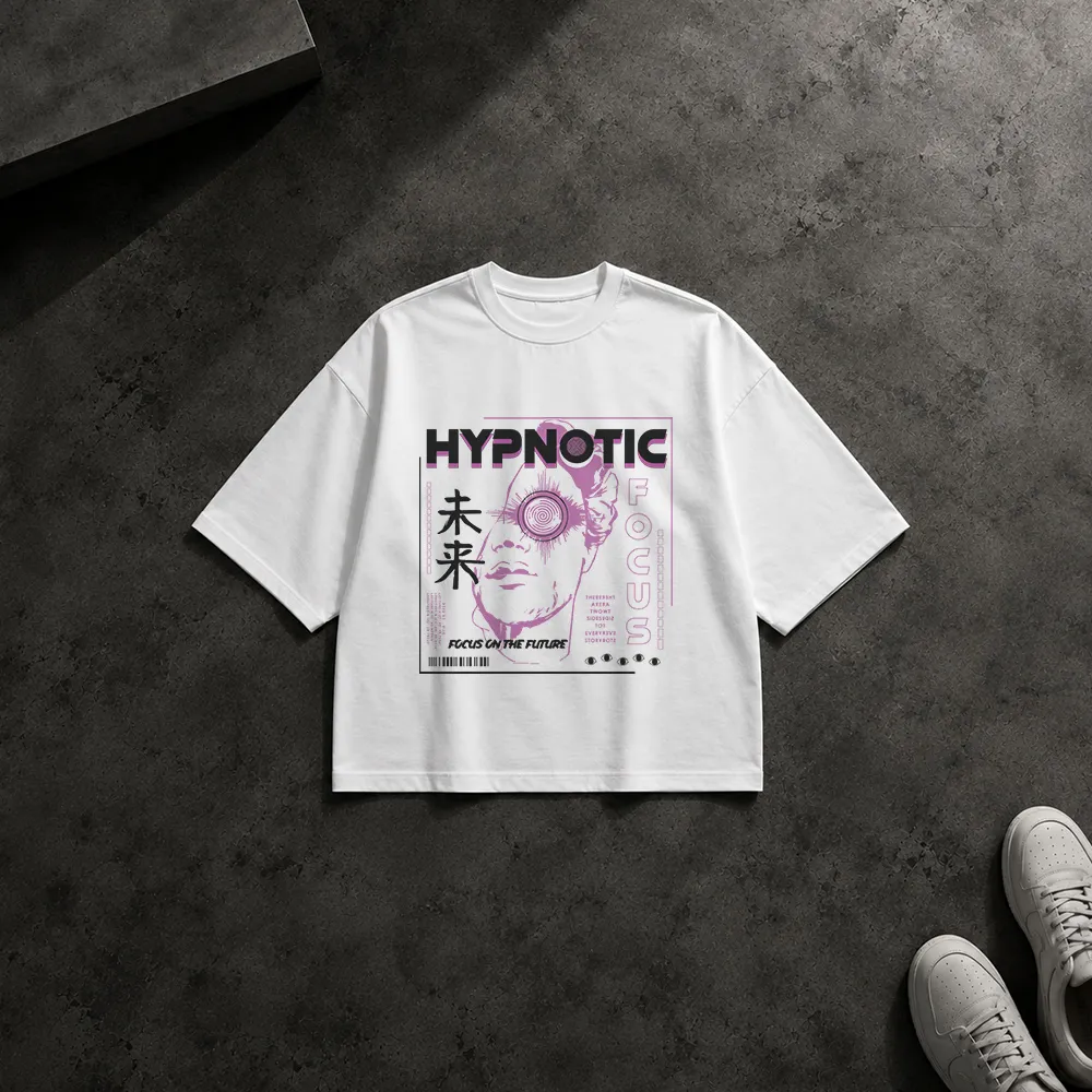 تیشرت باکسی طرح هیپنوتیک فوکوس (Hypnotic Focus)