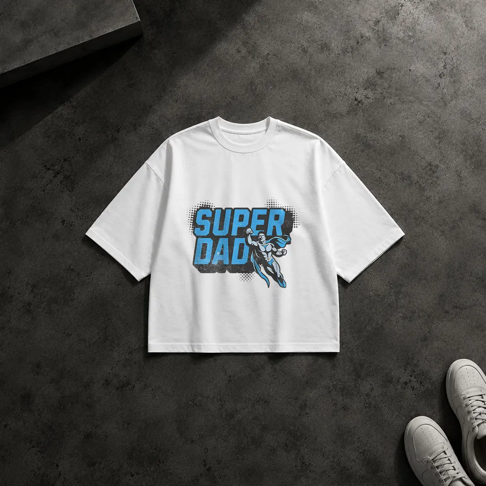 تیشرت باکسی طرح SUPER