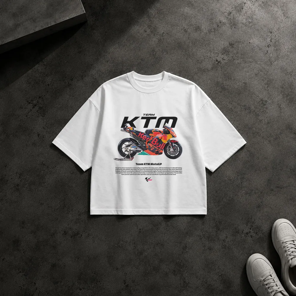 تیشرت باکسی طرح KTM MotoGP