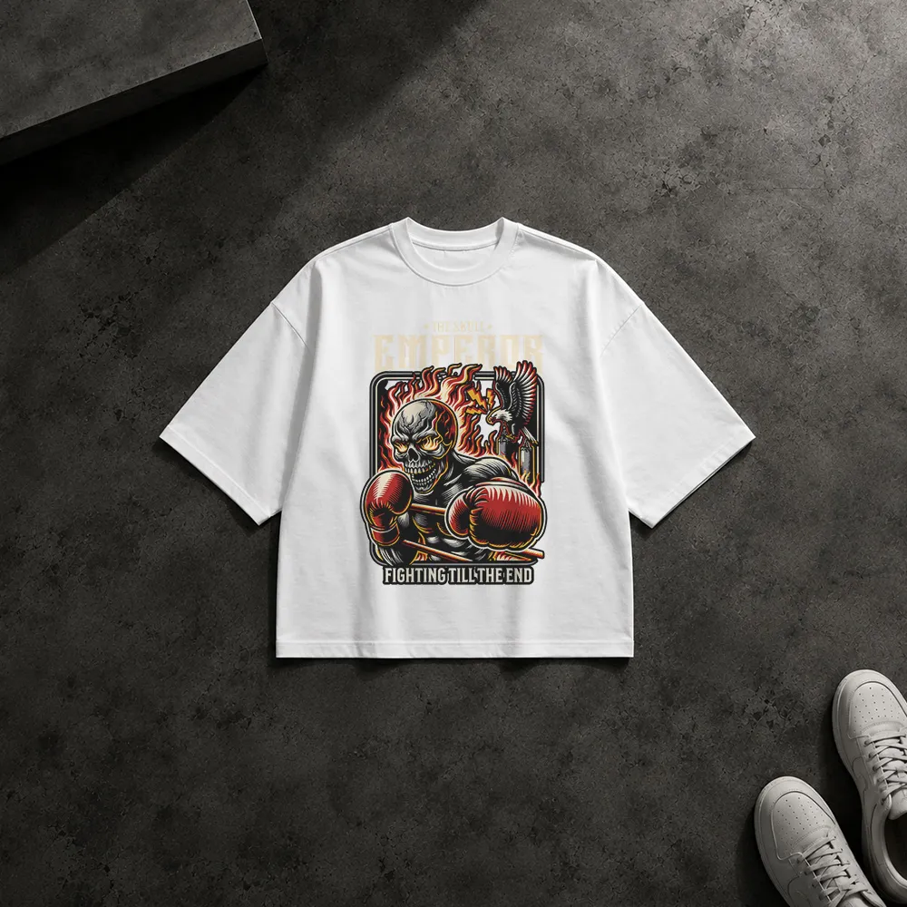 تیشرت باکسی طرح زبان قرمز Rolling Stones