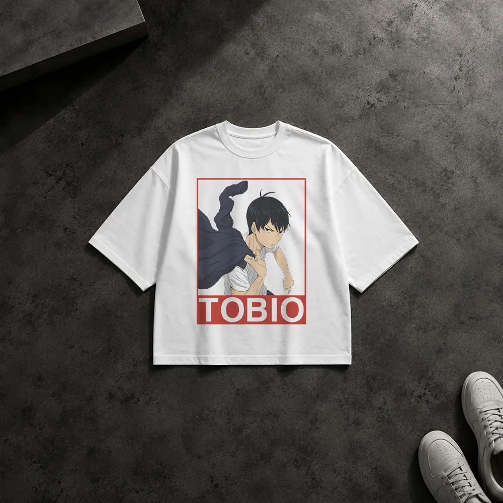 تیشرت باکسی طرح Tobio Kageyama