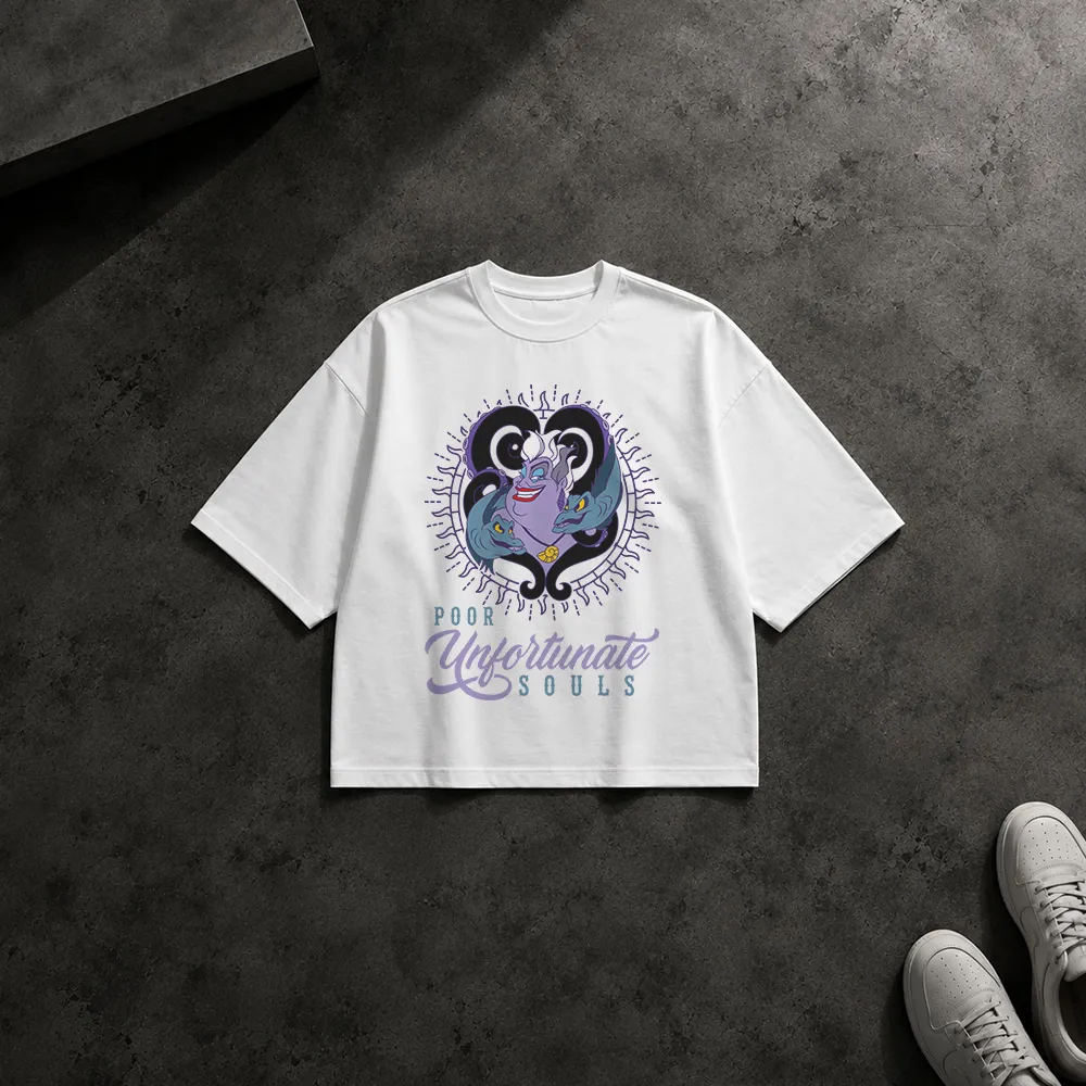 تیشرت باکسی طرح اورسولا Poor Unfortunate Souls