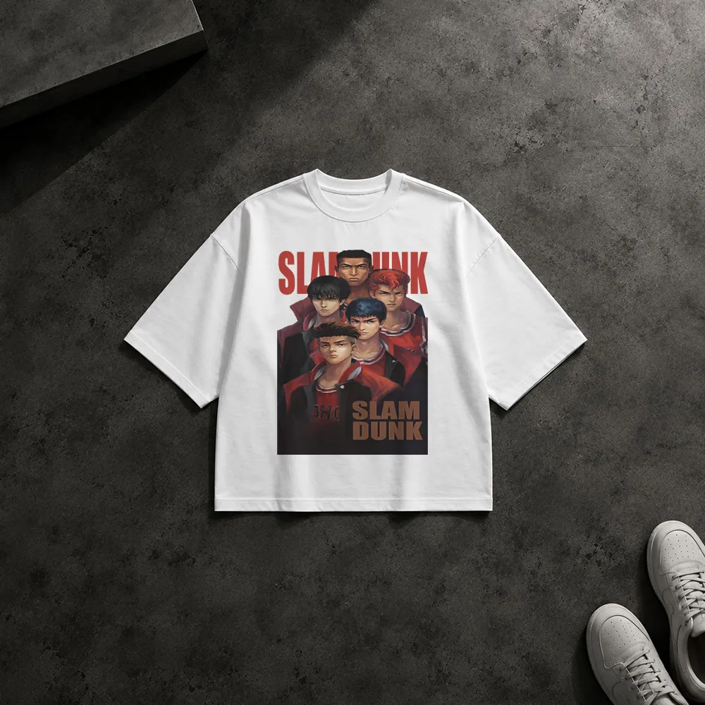 تیشرت باکسی طرح SIAM DUNK