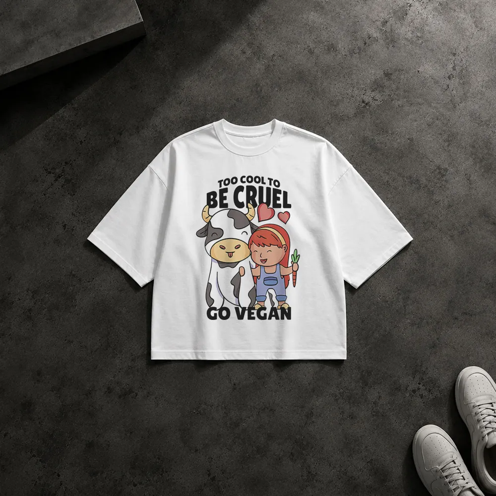 تیشرت باکسی طرح TOO COOL To