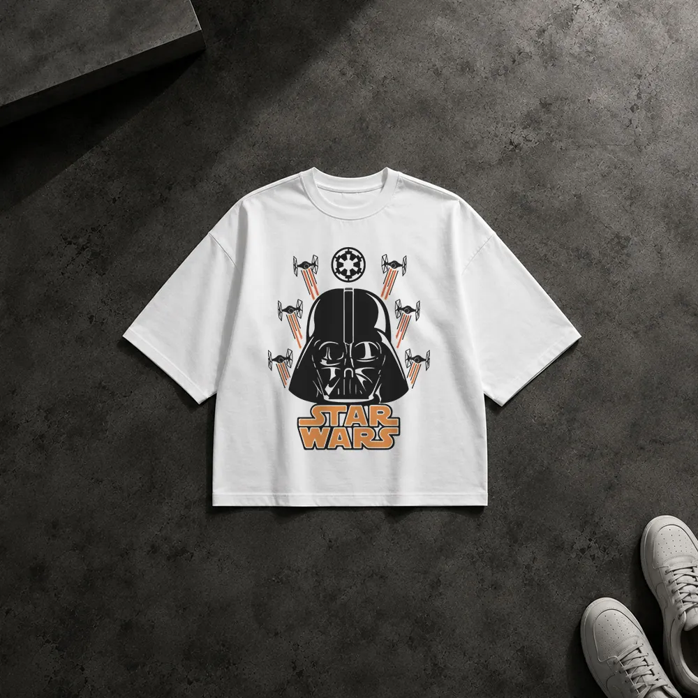 تیشرت باکسی جنگ ستارگان طرح دارث ویدر (Darth Vader)
