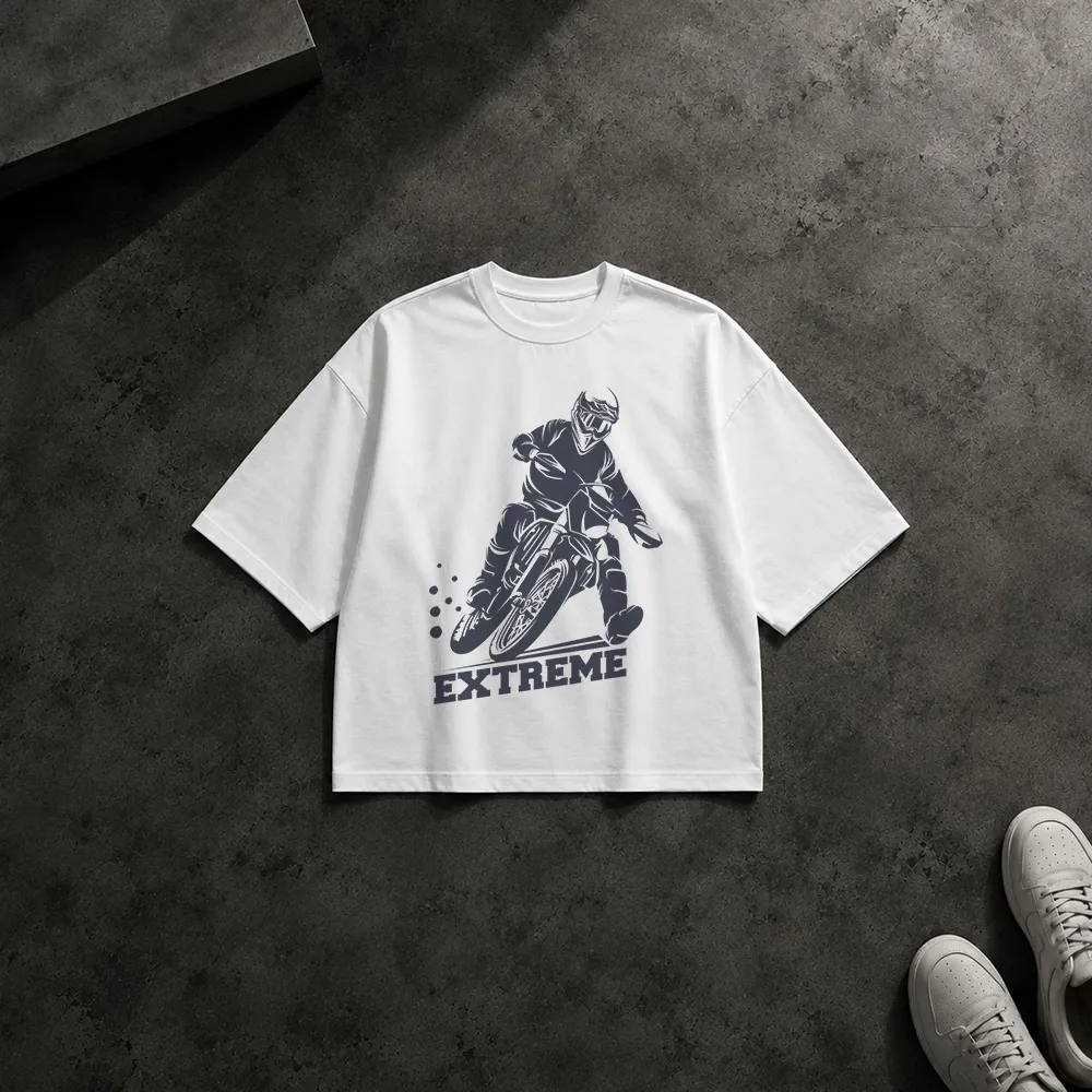تیشرت باکسی موتور کراس طرح Extreme