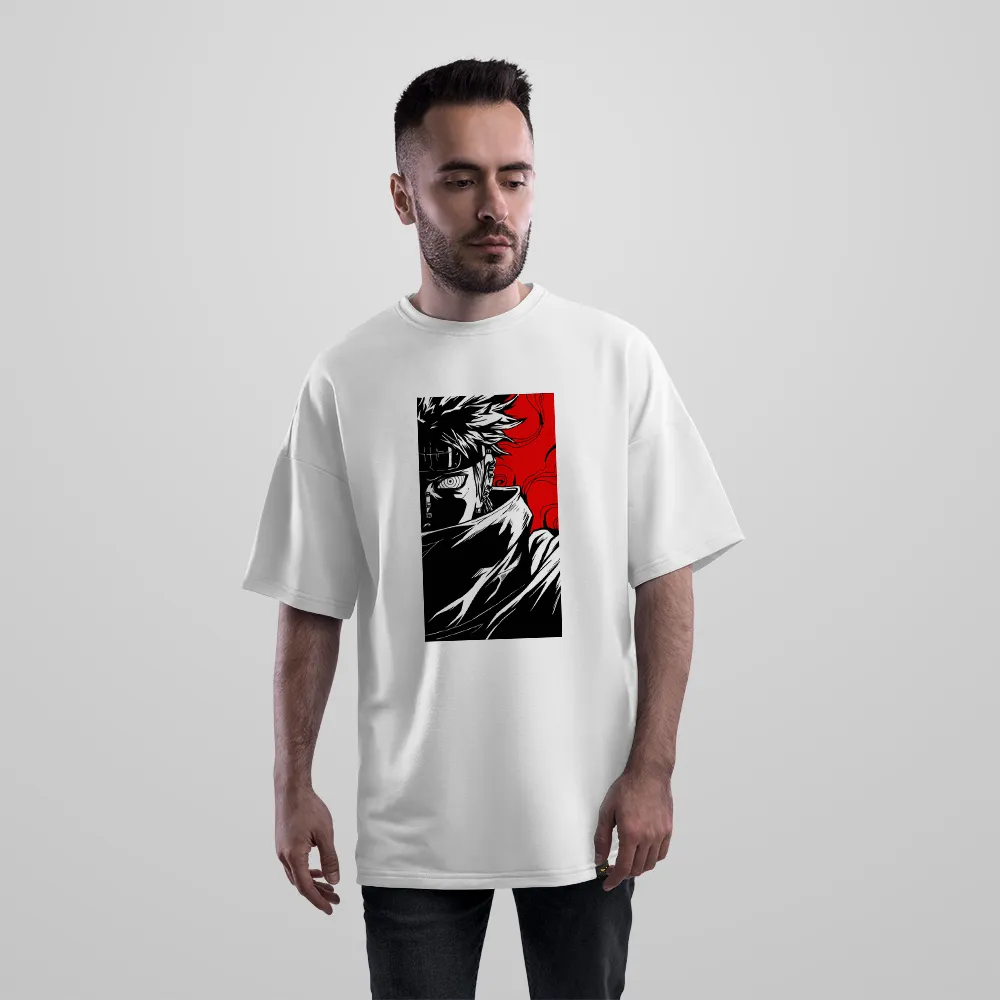 تیشرت اورسایز انیمه ناروتو طرح کاکاشی هاتاکه دارک (Kakashi)