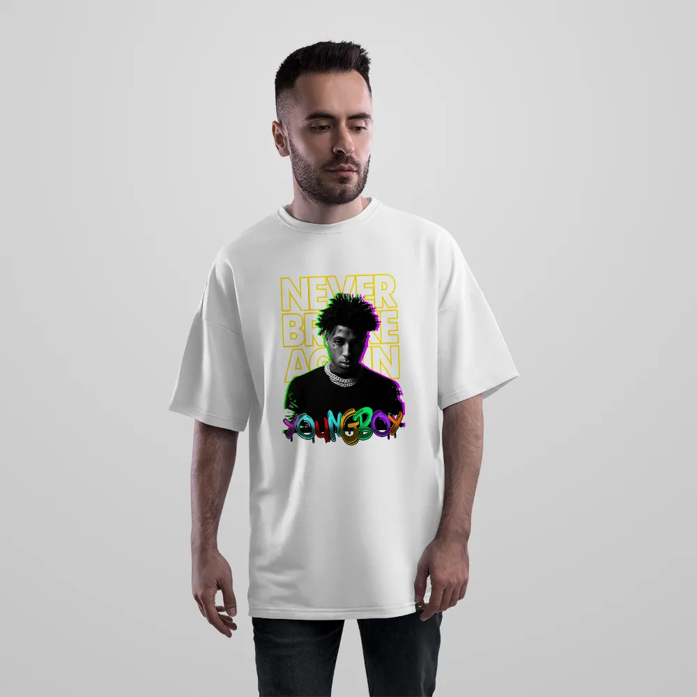 تیشرت اورسایز طرح NBA YoungBoy Never Broke Again