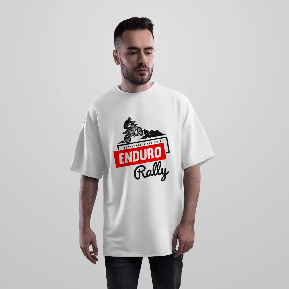 تیشرت اورسایز موتورسواری طرح Enduro Rally کد 15753