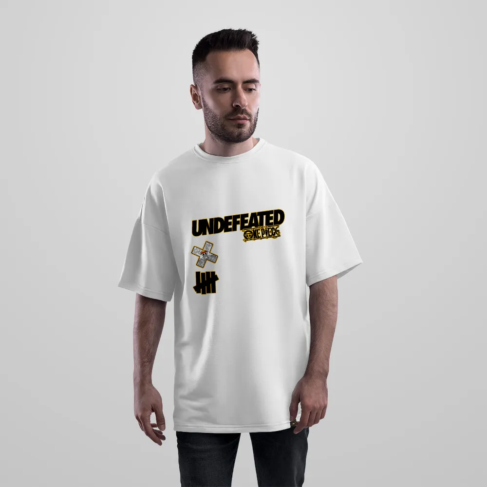 تیشرت اورسایز انیمه وان پیس طرح Undefeated