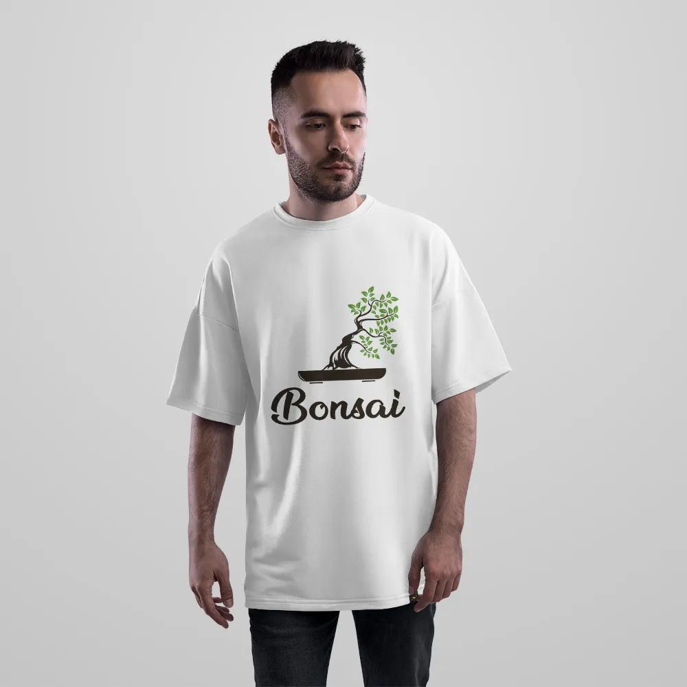 تیشرت اورسایز طرح بونسای Bonsai