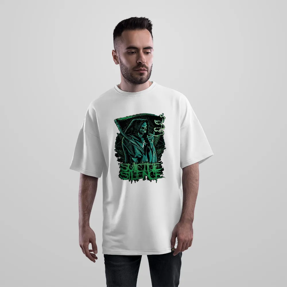 تیشرت اورسایز دروگر مرگ طرح Suicide Silence
