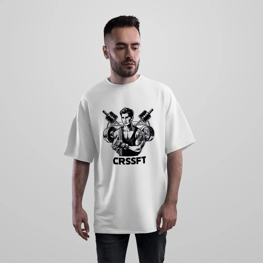 تیشرت اورسایز بدنسازی طرح CRSSFT