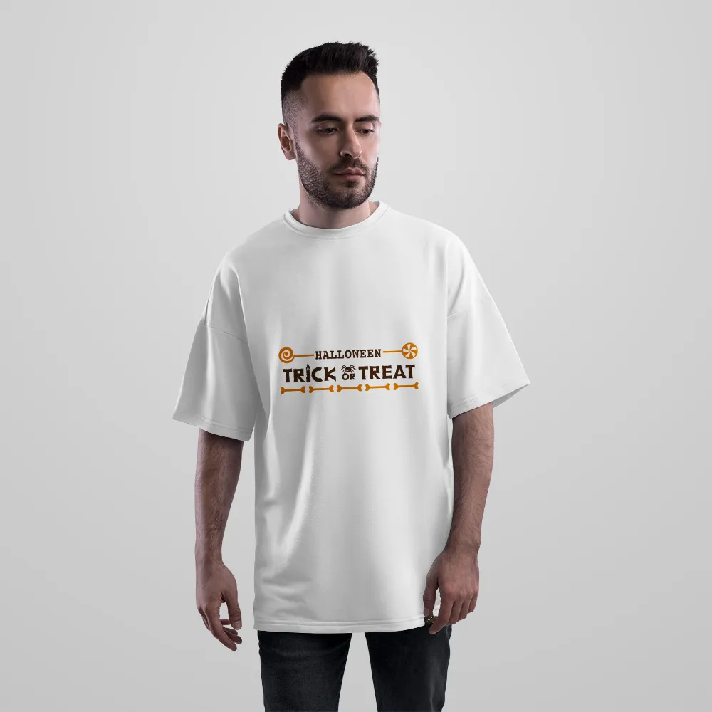 تیشرت اورسایز هالووین طرح Trick or Treat