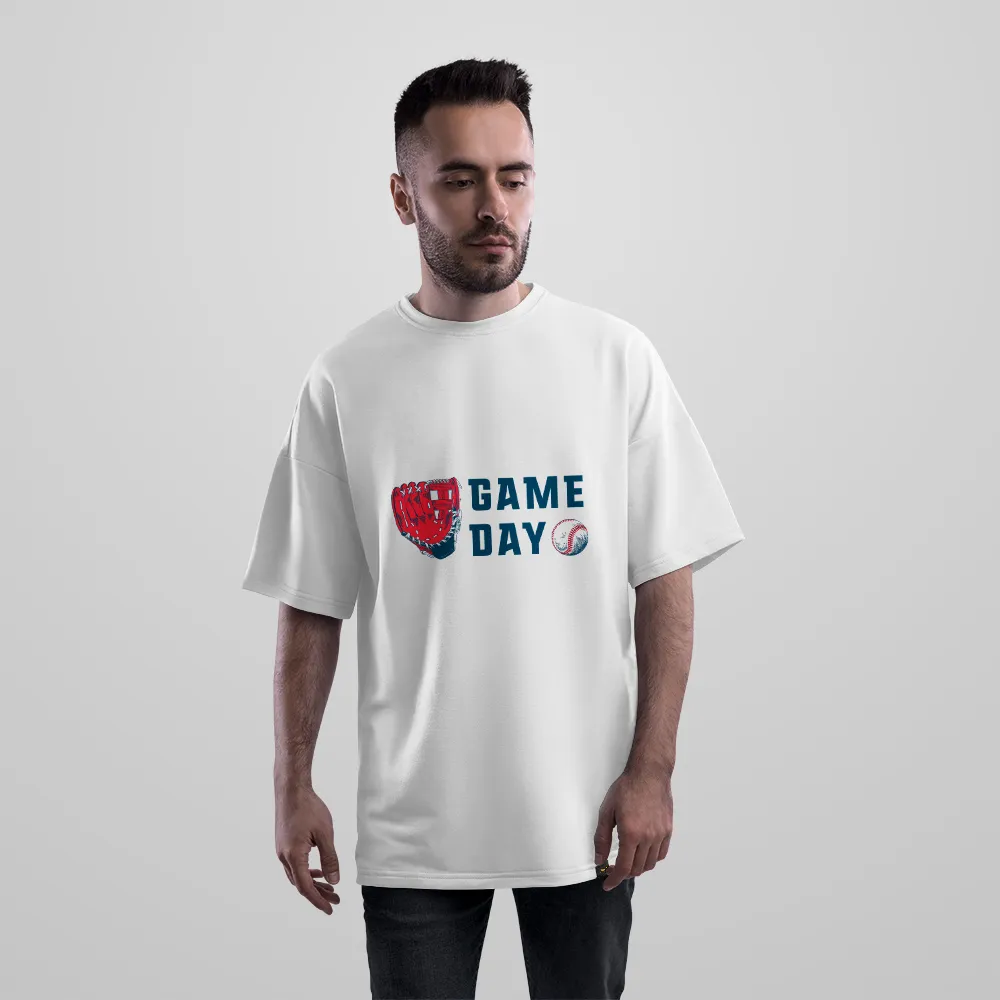 تیشرت اورسایز بیسبال طرح Game Day