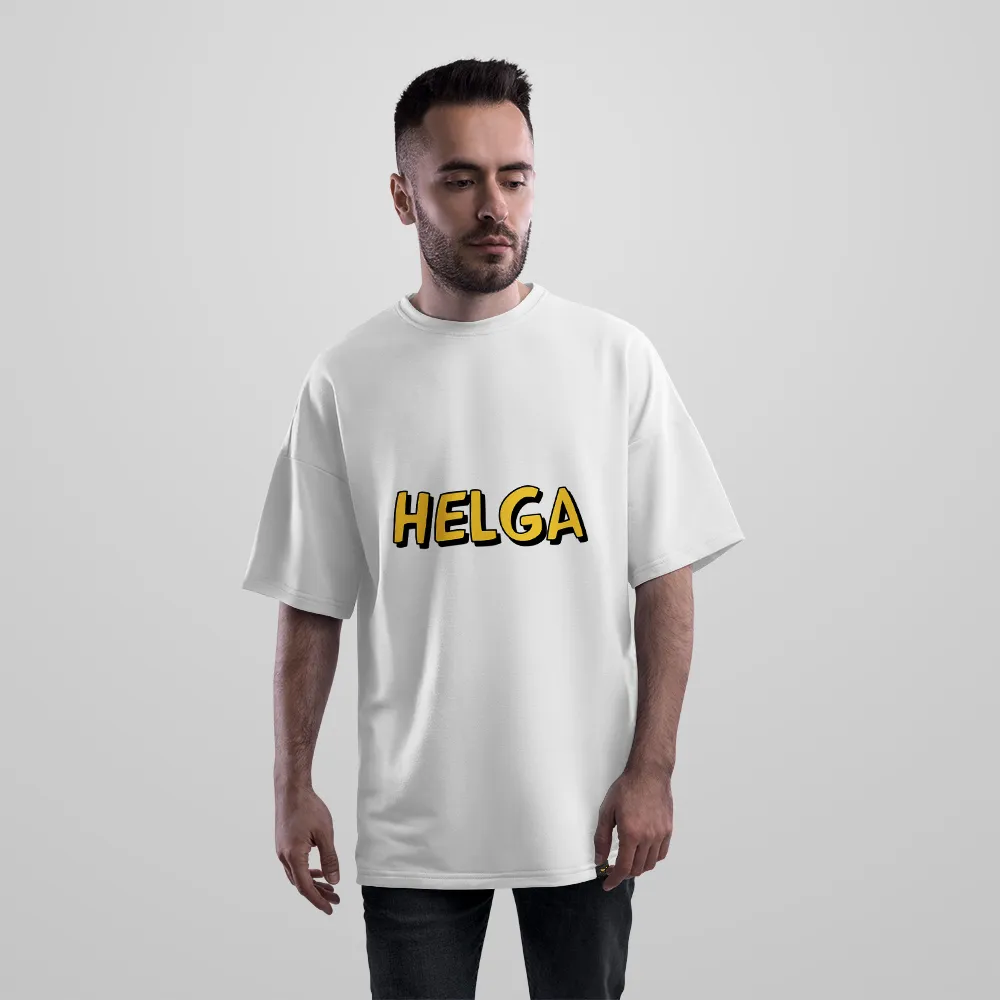 تیشرت اورسایز اسم طرح Helga