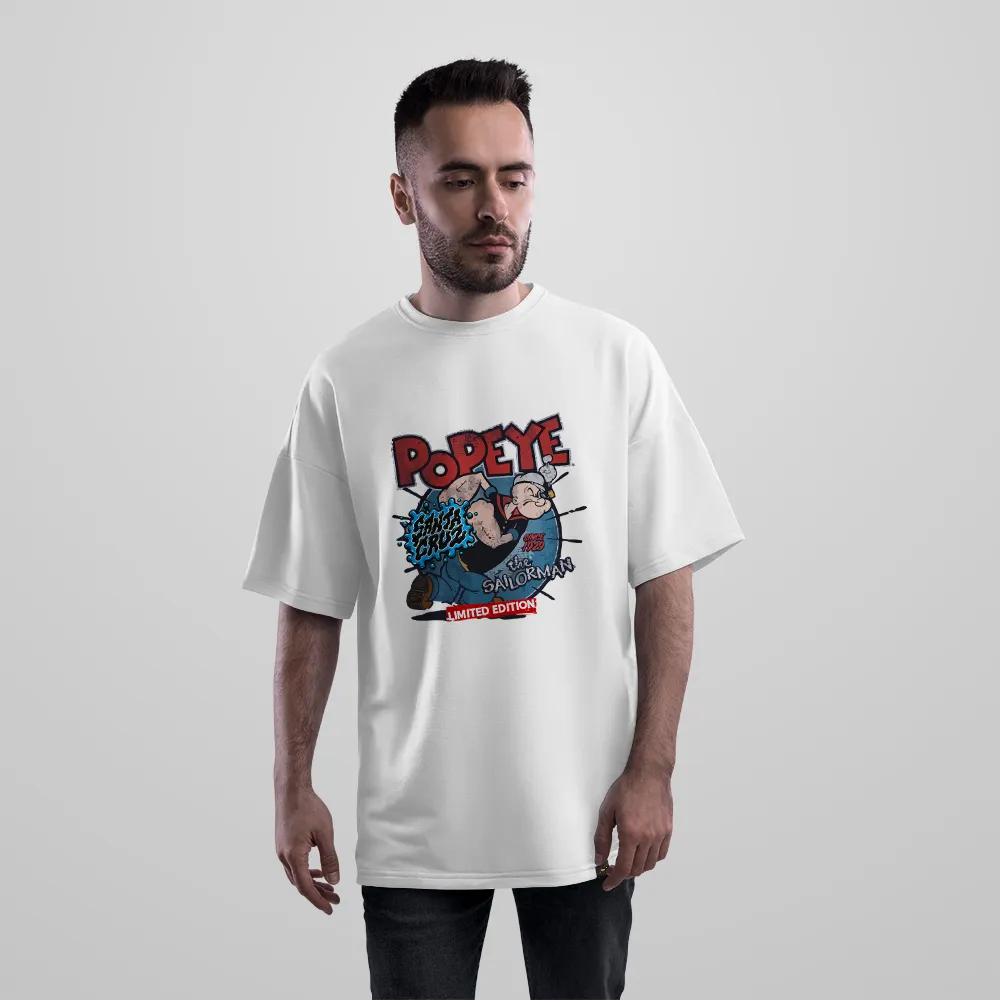 تیشرت اورسایز طرح پاپای ملوان (Popeye)