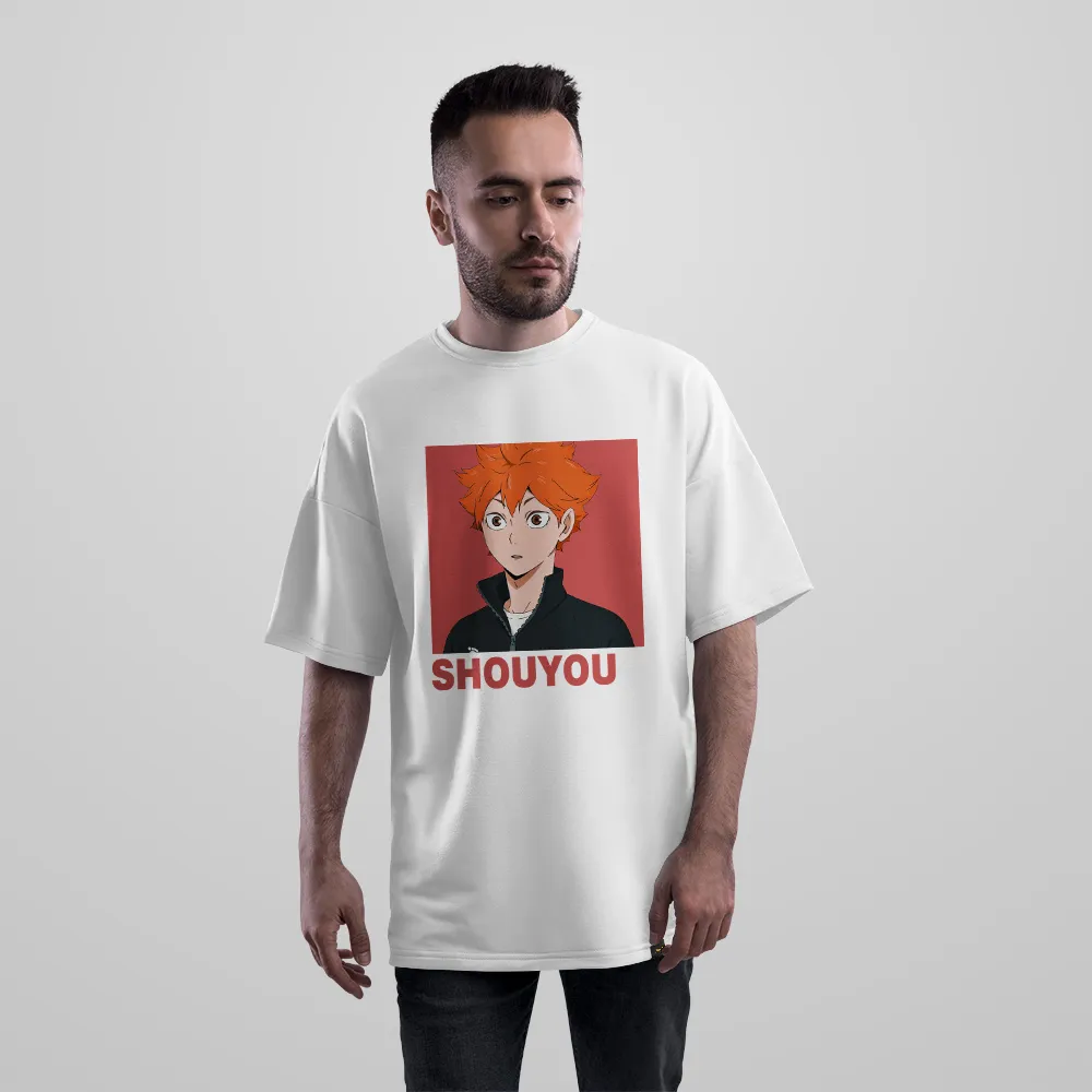 تیشرت اورسایز انیمه هایکیو طرح شویو (Shouyou)