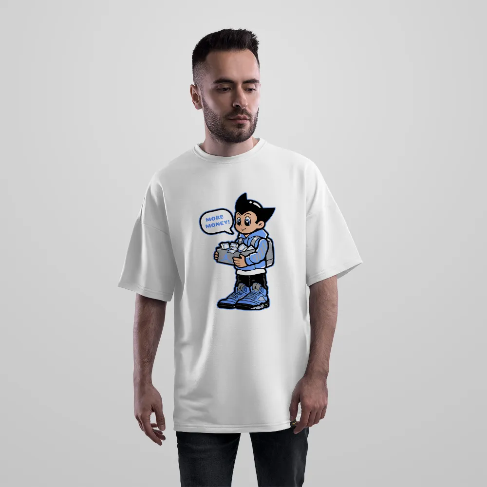 تیشرت اورسایز آسترو بوی طرح پول و استایل خیابانی (Astro Boy)
