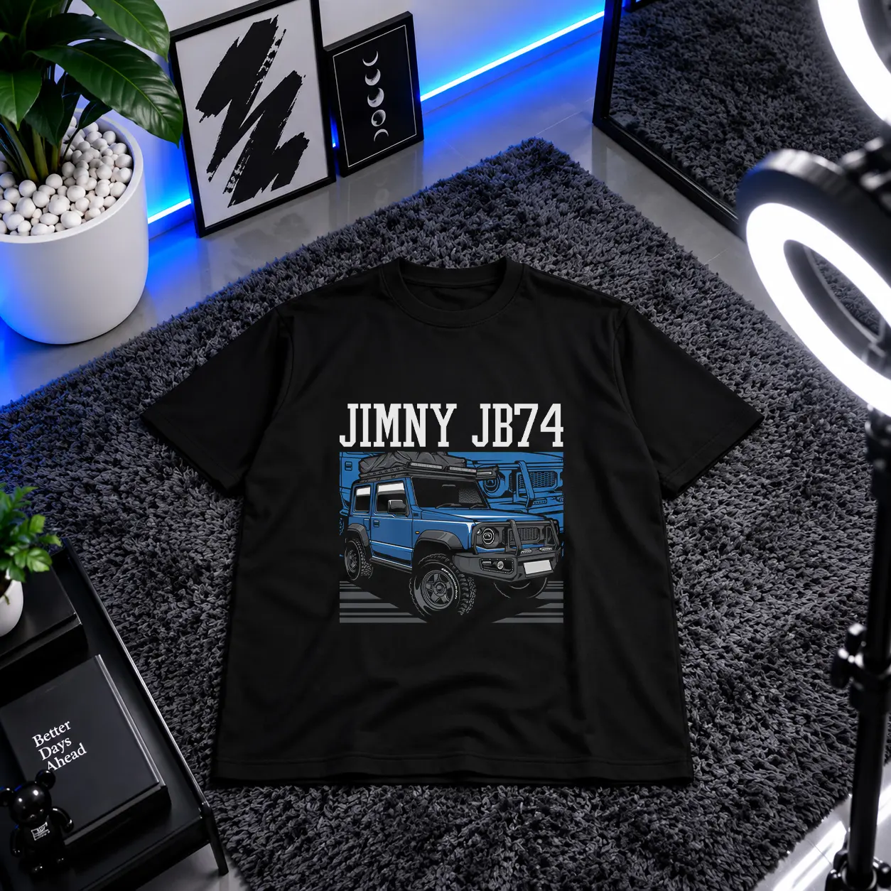 تیشرت سوزوکی جیمنی طرح JB74 کد 1004